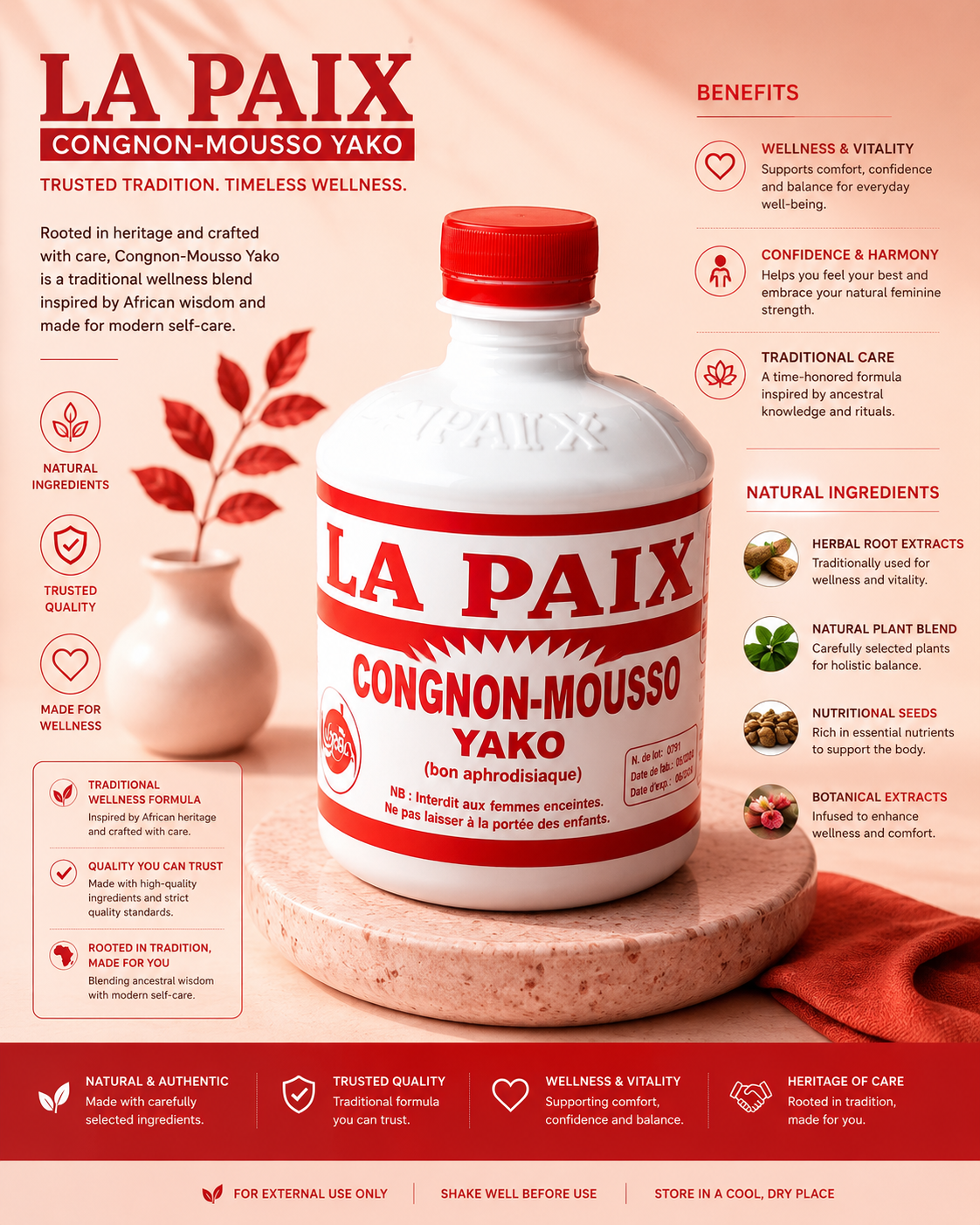La Paix ( Congnon - Mousso Yako)